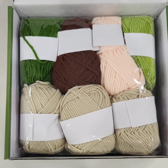 Beginner Crochet Kit - Plant Pots With Instructions - Picture 2 of 3